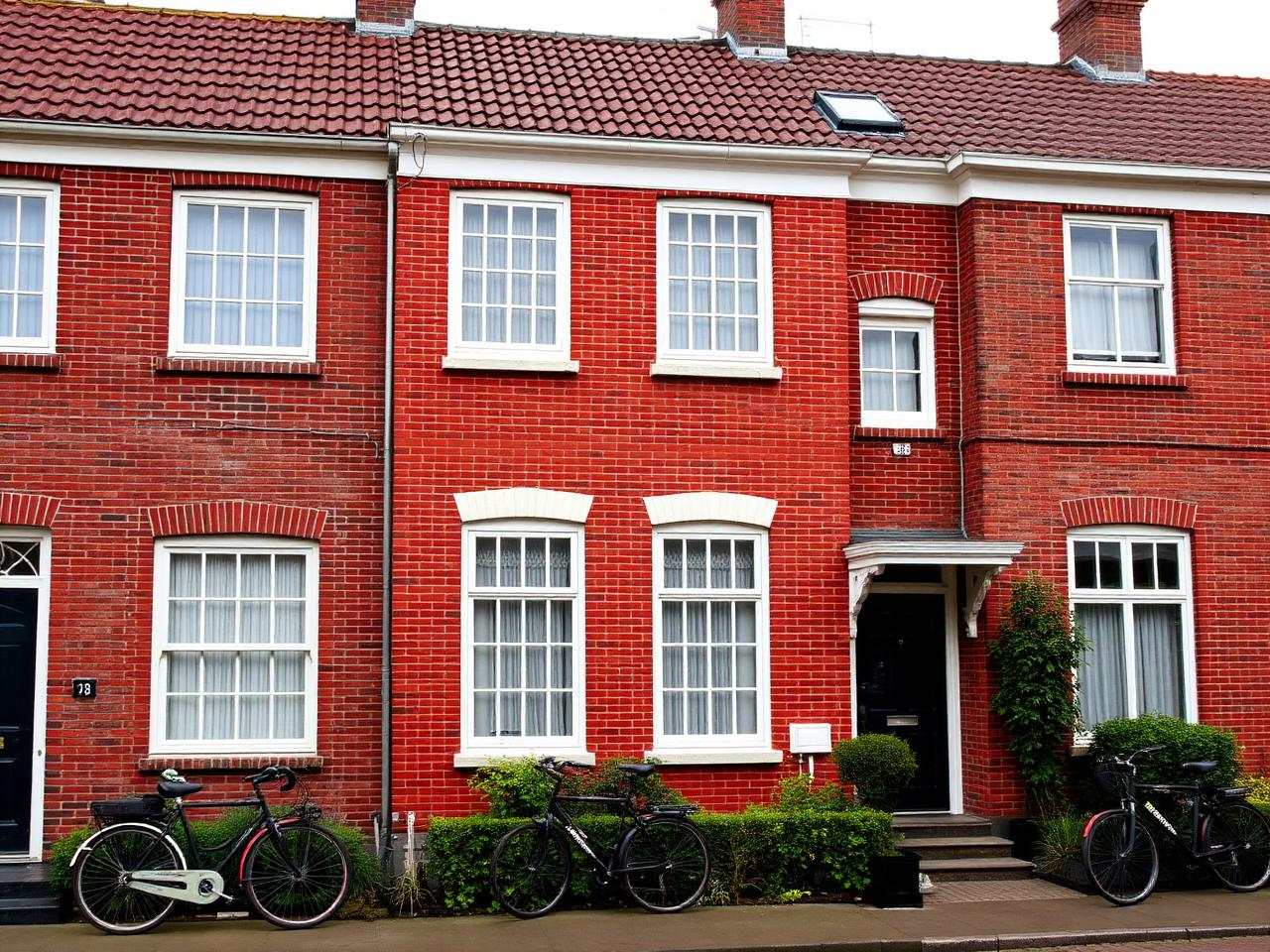 Dutch terraced house