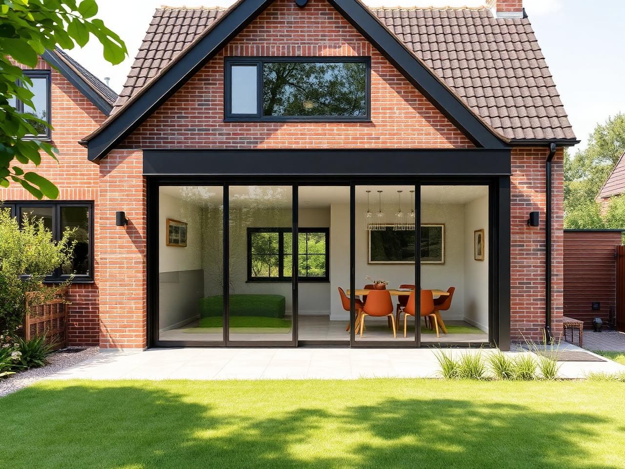Renovation with rear extension